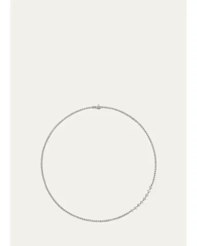 Melissa Kaye Stella Diamond Tennis Necklace | Thumbnail 1