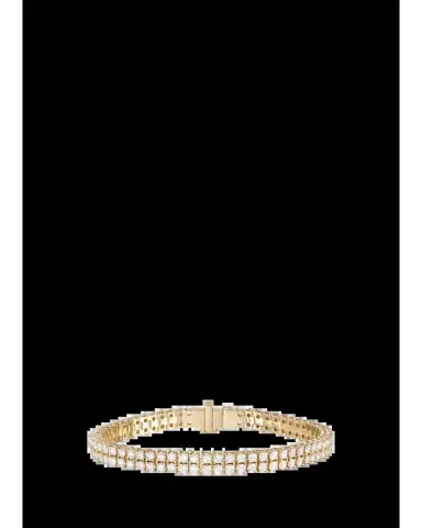 Melissa Kaye Lenox Two Row Diamond Tennis Bracelet | Thumbnail 2