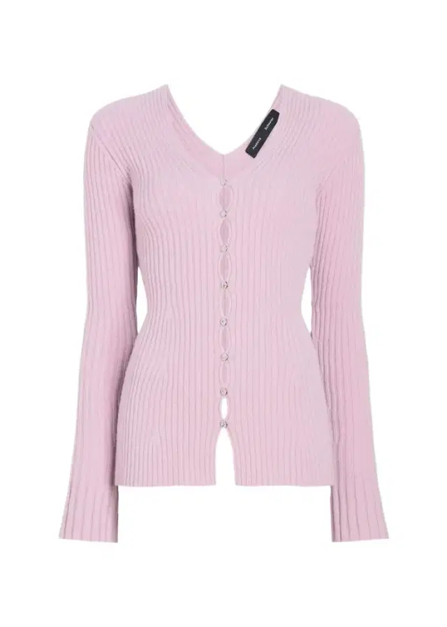 Proenza Schouler Valeria Cashmere Rib V-Neck Cardigan