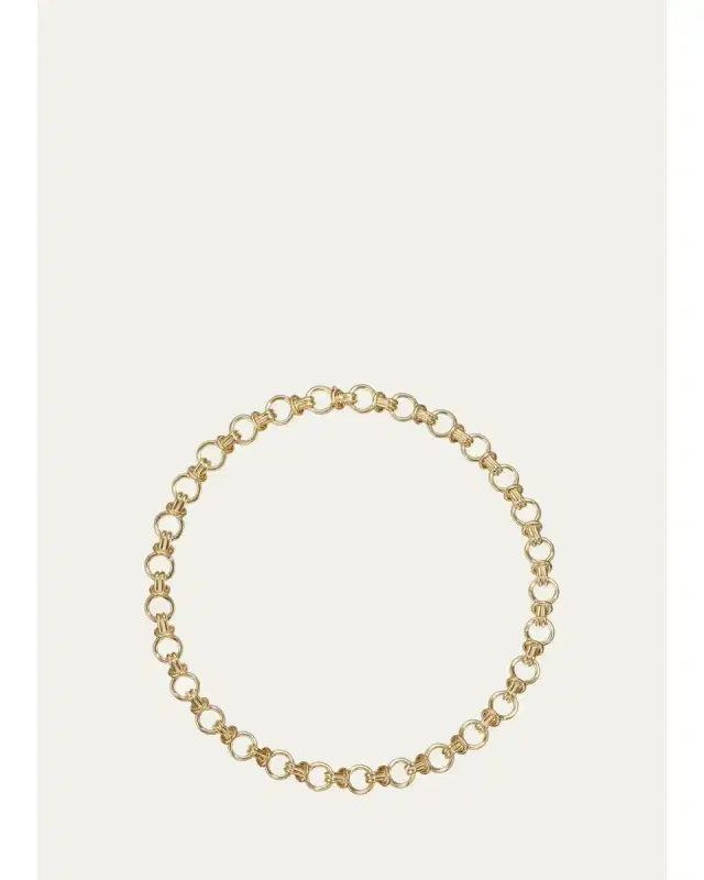 Melissa Kaye Rocky Loop Chain Necklace