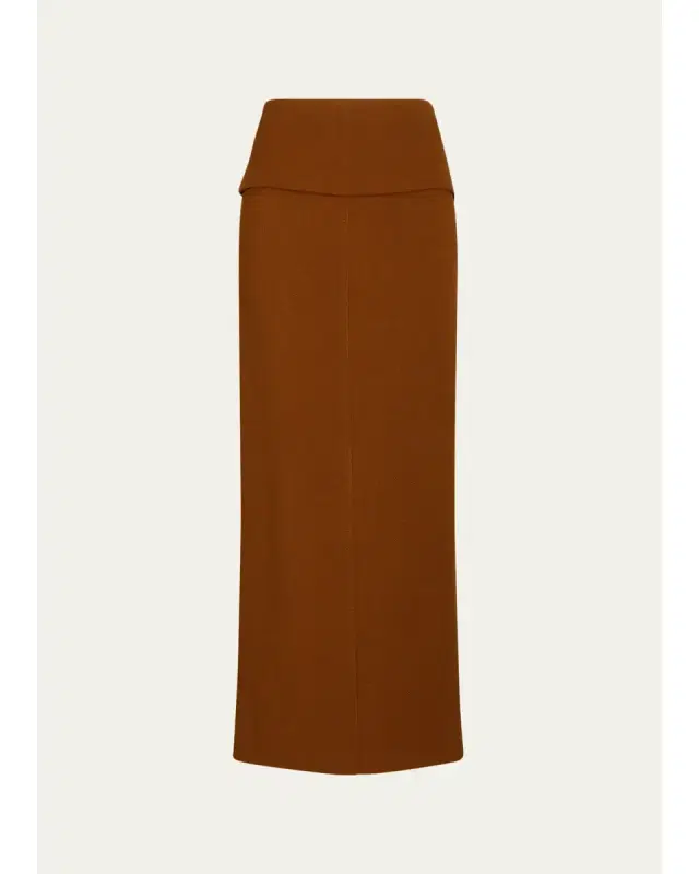 Proenza Schouler Liora Heavy Sable Maxi Skirt