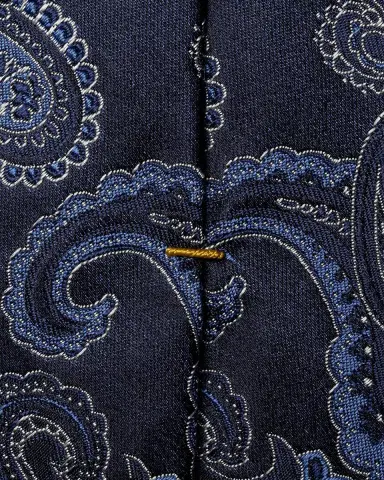 Eton Paisley Silk Tie | Thumbnail 4