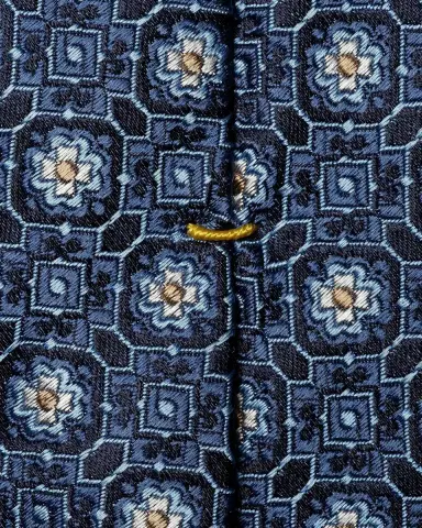 Eton Men's Medallion Silk Tie | Thumbnail 4