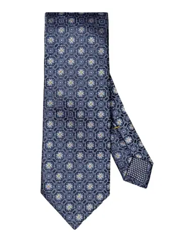Eton Men's Medallion Silk Tie | Thumbnail 1