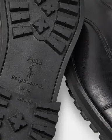 Ralph Lauren Purple Label Men's Bryson Leather Cap-Toe Boots | Thumbnail 3 Ralph Lauren Purple Label Men's Bryson Leather Cap-Toe Boots | Thumbnail 3