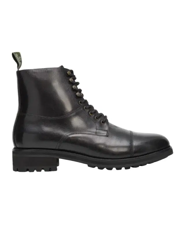 Ralph Lauren Bryson Leather Combat Boots