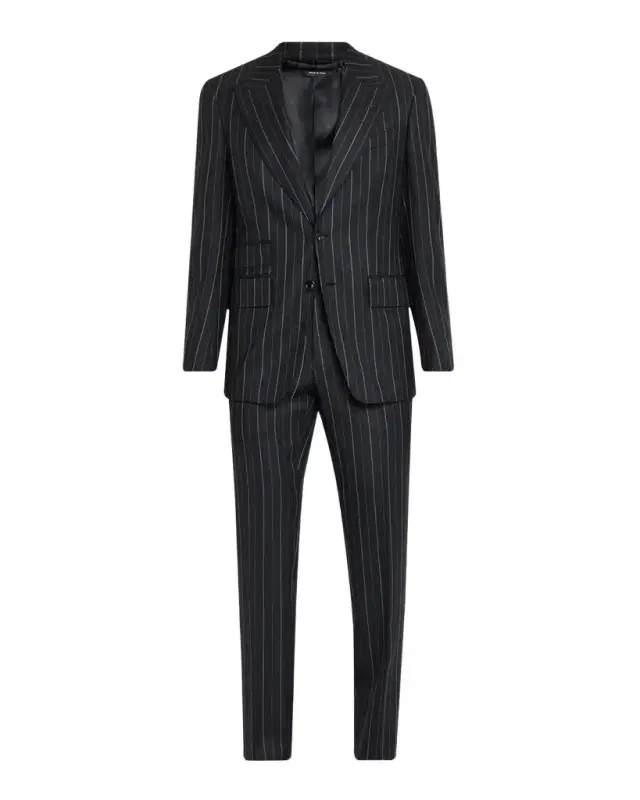 Tom Ford Men's Hairline Stripe Single-Breasted Suit
