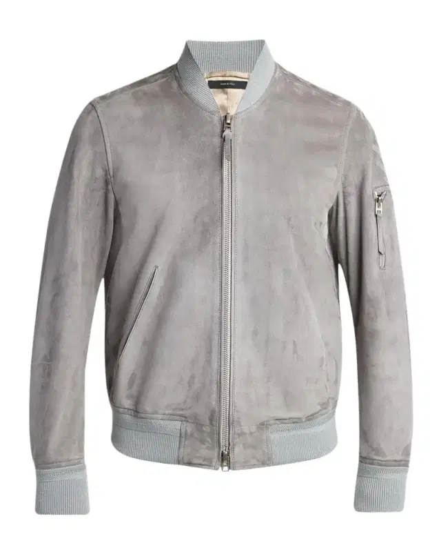 Tom Ford Men's Suede Bomber Jacket