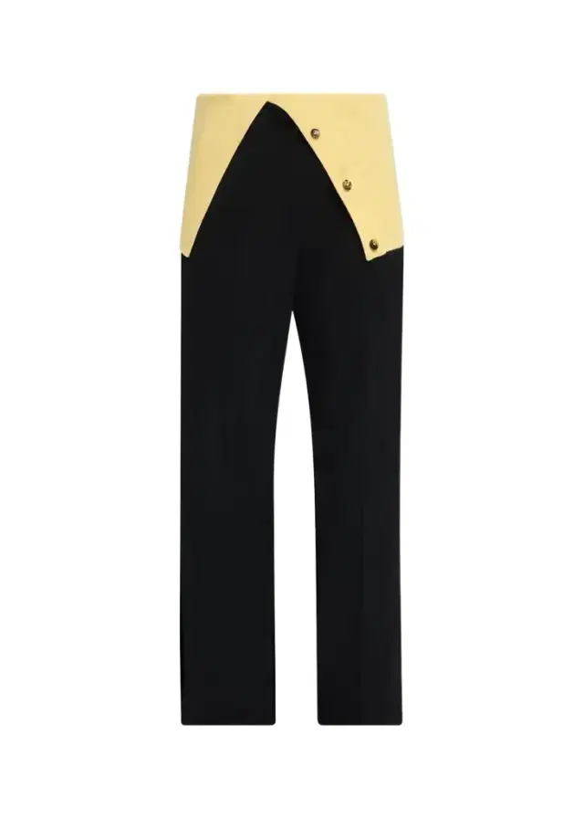 LOEWE Removable-Flap Wool-Cotton Trousers