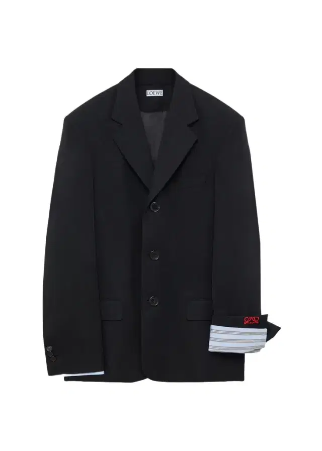LOEWE Double-Breasted Wool-Blend Blazer