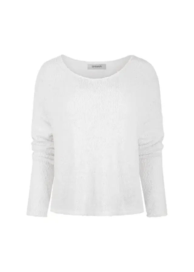 Sprwmn Boucle Off-Shoulder Sweater