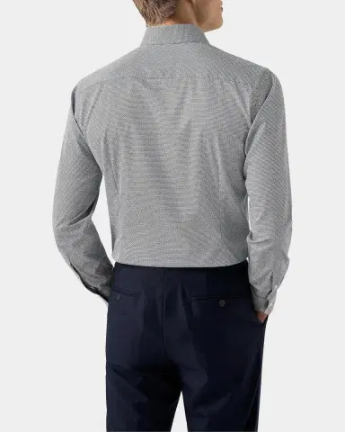 Eton Geometric Twill Slim-Fit Shirt | Thumbnail 2