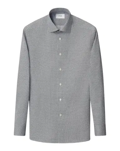 Eton Geometric Twill Slim-Fit Shirt | Thumbnail 1