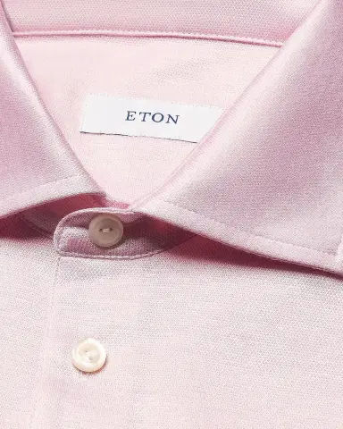 Eton Knitted Cotton Polo Shirt | Thumbnail 3 Eton Knitted Cotton Polo Shirt | Thumbnail 3
