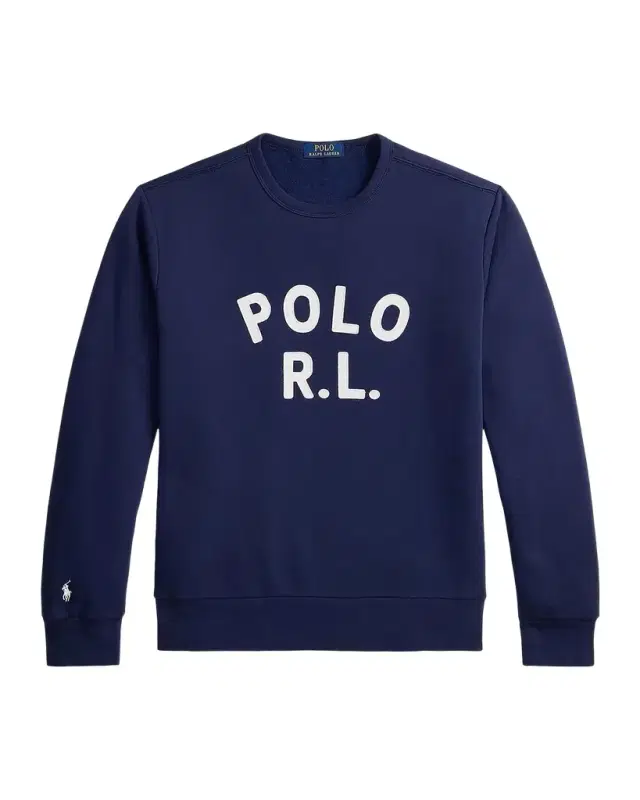 Polo Ralph Lauren Logo Cotton-Blend Crewneck Sweatshirt