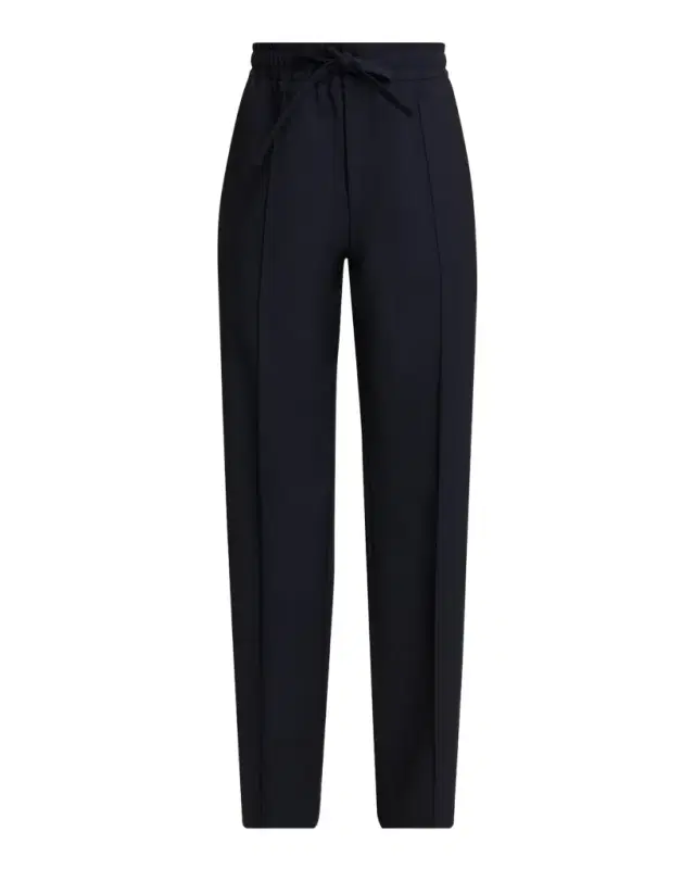Valentino Garavani Men's Ricamo Pintuck-Front Drawstring Pants