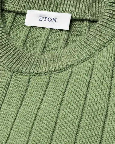 Eton Men's Rib-Knit Crewneck Sweater | Thumbnail 5