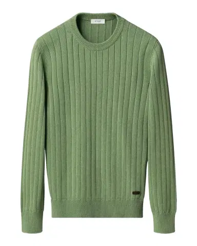 Eton Men's Rib-Knit Crewneck Sweater | Thumbnail 1