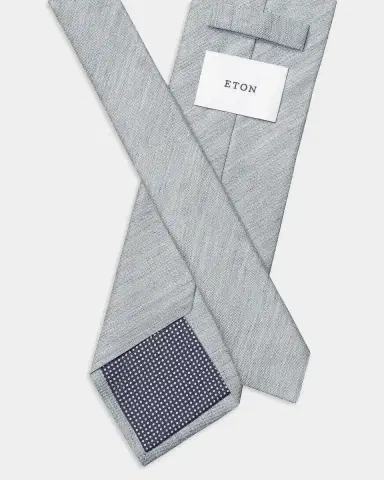 Eton Chain Print Silk Tie | Thumbnail 2
