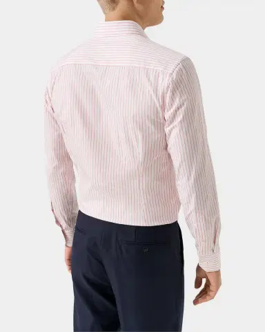 Eton Men's Striped Cotton Contemporary-Fit Shirt | Thumbnail 2 Eton Men's Striped Cotton Contemporary-Fit Shirt | Thumbnail 2