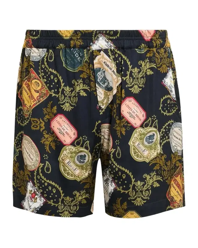 Rhude Men's Vin Bandana Print PJ Shorts