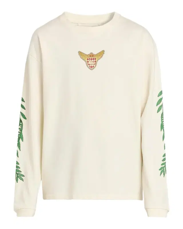 Rhude Tripoli Wreath Graphic Long-Sleeve T-Shirt