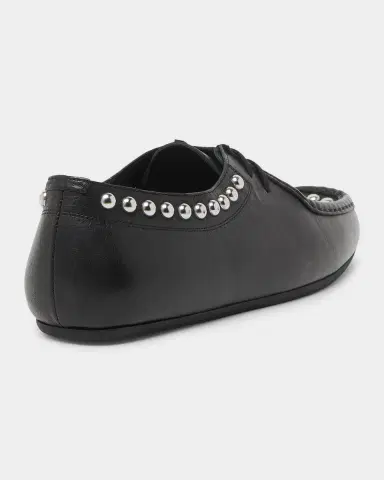 Jil Sander Men's Studded Lace-Up Leather Shoes | Thumbnail 2