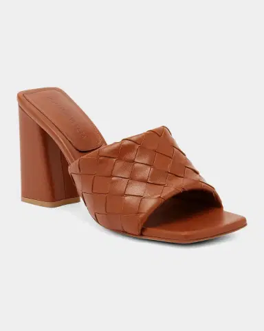 Bottega Veneta 90mm Parco Intrecciato Leather Mule Sandals | Thumbnail 5 Bottega Veneta 90mm Parco Intrecciato Leather Mule Sandals | Thumbnail 5