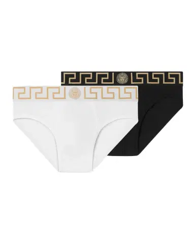 Versace Men's Medusa Key Jersey Brief 2-Pack | Thumbnail 1