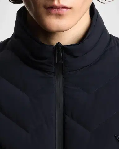 Emporio Armani Chevron-Quilted Nylon Down Jacket | Thumbnail 5