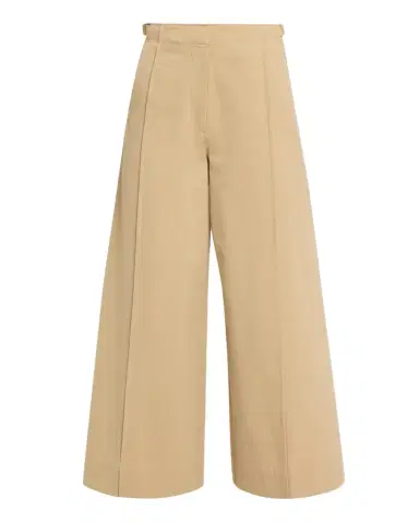 Ulla Johnson Sascha Cropped Wide-Leg Cotton Trousers | Thumbnail 1