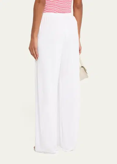 Sprwmn Wool Wide-Leg Pants | Thumbnail 4 Sprwmn Wool Wide-Leg Pants | Thumbnail 4