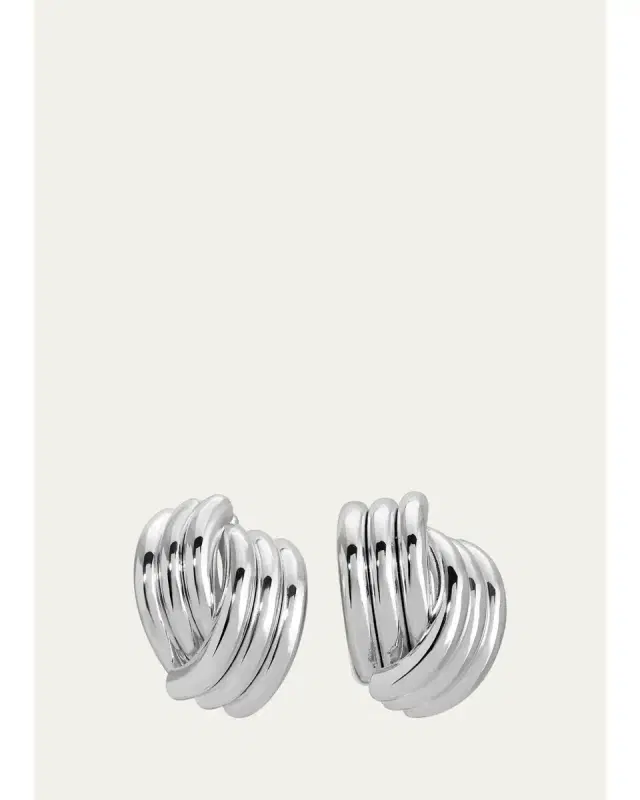 Heaven Mayhem Clove Earrings, Silver