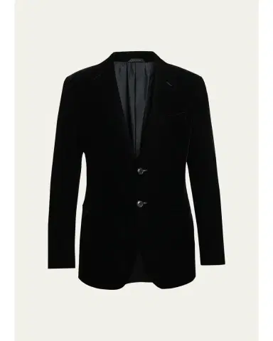 Giorgio Armani Men's Seersucker Single-Breasted Sport Coat | Thumbnail 6 Giorgio Armani Men's Seersucker Single-Breasted Sport Coat | Thumbnail 6