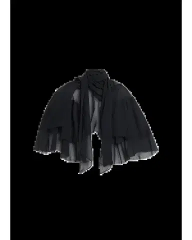 All Three Chloe Chiffon Cape | Thumbnail 5