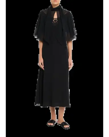 All Three Chloe Chiffon Cape | Thumbnail 6