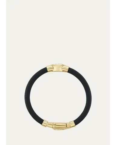 Uniform Object 18K Carbon Bracelet with Marquise Diamond | Thumbnail 2