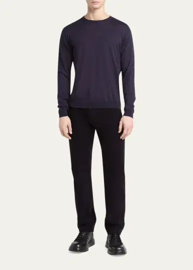 Giorgio Armani Men's Corduroy Five-Pocket Pants | Thumbnail 2