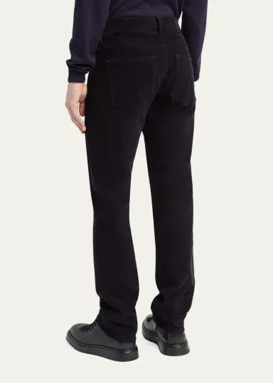 Giorgio Armani Men's Corduroy Five-Pocket Pants | Thumbnail 3