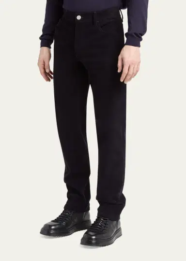 Giorgio Armani Men's Corduroy Five-Pocket Pants | Thumbnail 4
