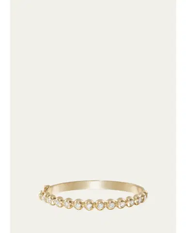Melissa Kaye Audrey Diamond Dome Hinged Bracelet | Thumbnail 1