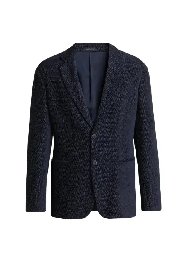 Giorgio Armani Men's Chevron Jacquard Single-Breasted Sport Coat