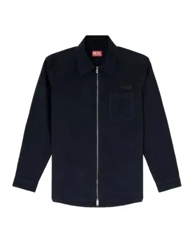 Diesel Alias Logo Zip-Front Shirt Jacket | Thumbnail 1