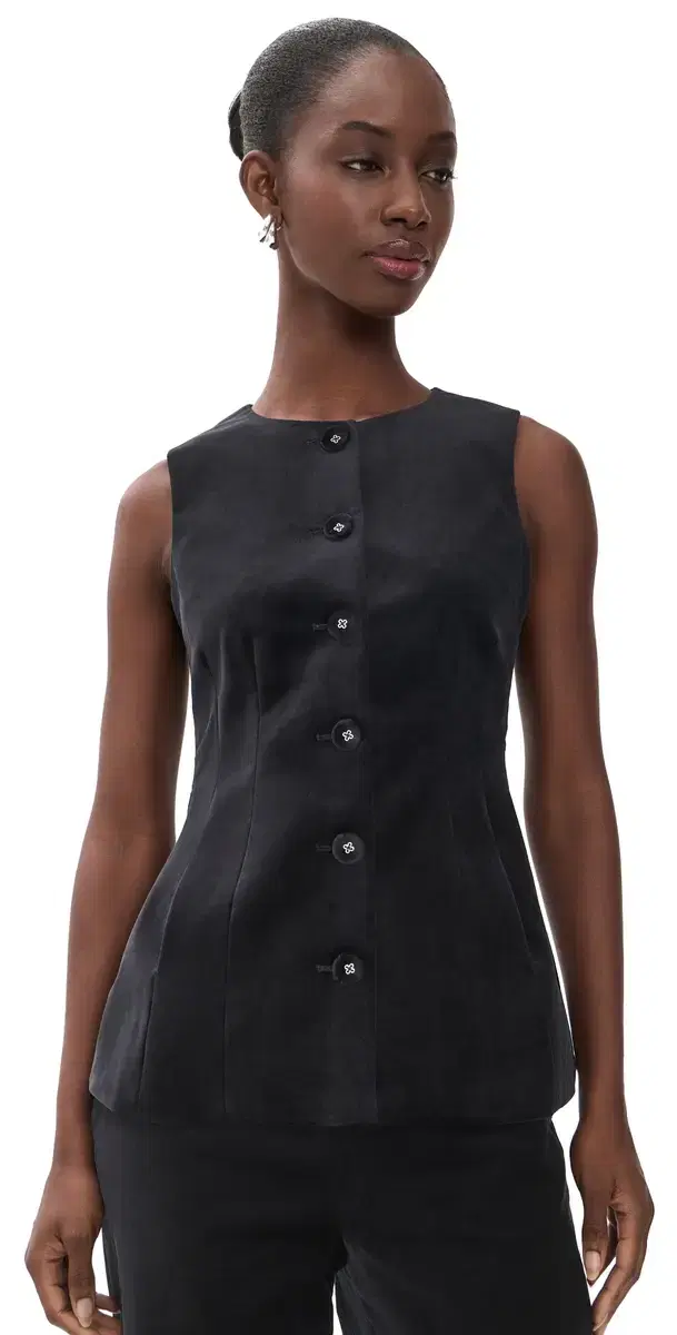 Saloni Alia Waistcoat Black