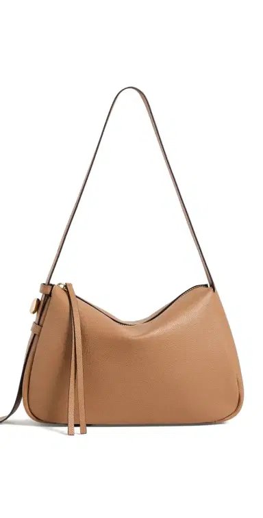 Tory Burch Romy Shoulder Bag Tiramisu One Size | Thumbnail 1