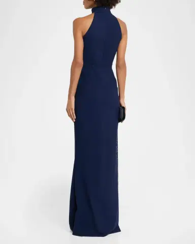 Chiara Boni La Petite Robe Virgo Sequined Column Gown | Thumbnail 3 Chiara Boni La Petite Robe Virgo Sequined Column Gown | Thumbnail 3
