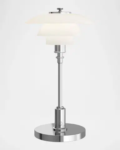 Louis Poulsen PH 1/1 12" Portable Table Lamp, Chrome | Thumbnail 2