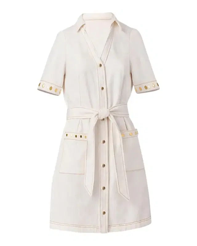 Shoshanna Laurie Denim Mini Shirtdress