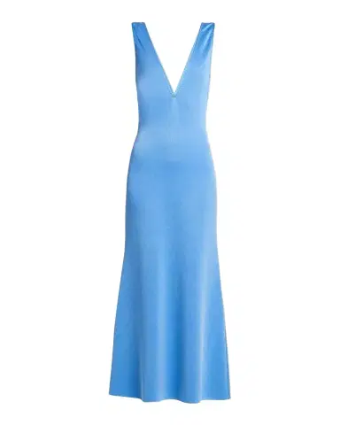 Tom Ford Double-Face Plunging V-Neck Dress | Thumbnail 1