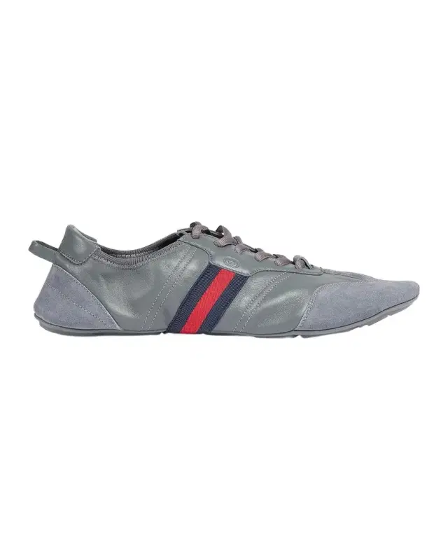 Gucci Men's Flex Suede Low-Top Sneakers